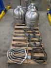 Hobart 140 Quart Bowls And Dollies, W/ Beater Attachment